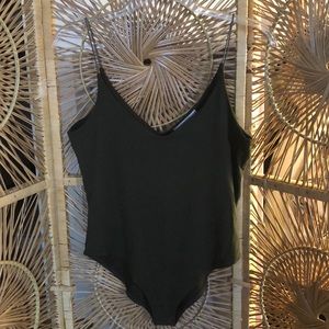 Green soft one piece